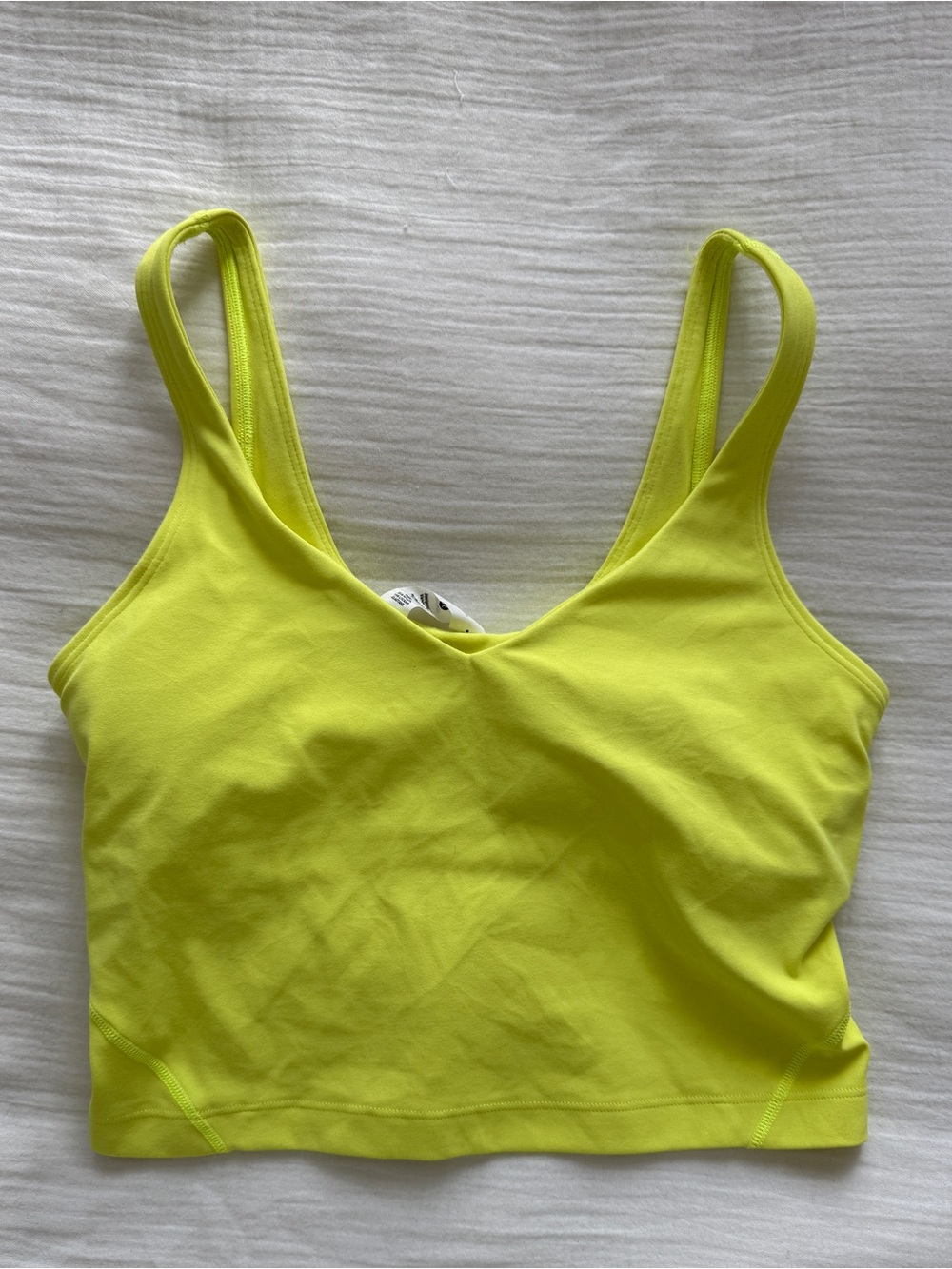 Lululemon yellow align tank
